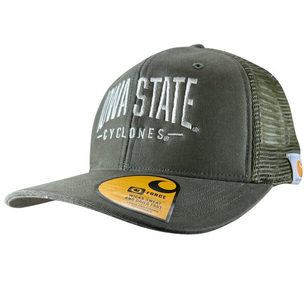 Carhartt Iowa State Cyclones Moss Green Trucker Hat (was $49.99)